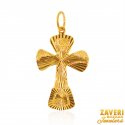 Click here to View - 22K Gold Cross Pendant 