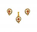 Click here to View - 22k Gold Exclusive Pendant Set 