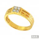 Mens Diamond Ring 18K - Click here to buy online - 2,505 only..