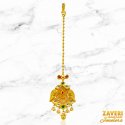 Click here to View - 22Kt Gold Antique Maang Tikka 