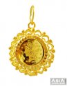 Click here to View - 22K Gini Pendant 