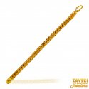 22kt Gold Mens  Bracelet  - Click here to buy online - 2,553 only..