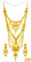 22Karat Gold Rani Haar Set - Click here to buy online - 12,543 only..