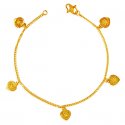 22k Gold Coins Bracelet for ladies - Click here to buy online - 578 only..