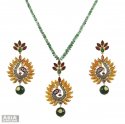 Nizams Victorian Pendant Set (with Tassal) - Click here to buy online - 2,278 only..