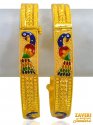 Exclusive Gold Peacock Kadas (2PC) - Click here to buy online - 4,069 only..
