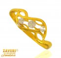 Click here to View - 22 Kt Gold Two Tone Ring 