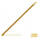 22kt Gold Mens   Bracelet  - Click here to buy online - 1,518 only..