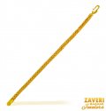 22 Kt Gold Mens Bracelet - Click here to buy online - 1,360 only..