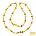 22kt Gold Fancy Chain for Girls - Click here to buy online - 1,537 only..