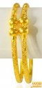 Click here to View - 22 Kt Gold Kada (2 pc) 