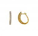 Gold Clip On Earrings  - Click here to buy online - 790 only..