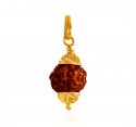 Click here to View - 22kt Gold Rudraksha Pendant 