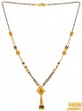 22K Gold Fancy  Mangalsutra - Click here to buy online - 1,138 only..