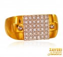 Click here to View - 22K Gold Classic Ring For Mens 