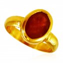 22KT Gold Ruby Ring - Click here to buy online - 2,000 only..