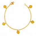 22KT Gold Ginni Bracelet  - Click here to buy online - 591 only..