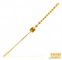 22Kt Gold Two Tone Bracelet - Click here to buy online - 809 only..