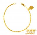 22K Fancy Gold Balls Bracelet  - Click here to buy online - 712 only..