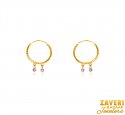 Click here to View - 22Karat Gold Two Tone Hoops  
