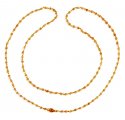 Click here to View - 22Kt Gold Tulsi Mala 