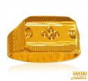 22Kt Gold Mens Ring - Click here to buy online - 654 only..