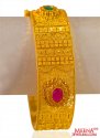 22K Yellow Gold Wide Kada (1pc) - Click here to buy online - 3,544 only..