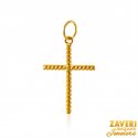 Click here to View - 22K Gold Cross Pendant 