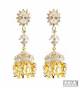 Click here to View - Signity Studded Jhumka Earrings 22k 