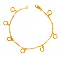 Click here to View - 22KT Gold Charm Bracelet  