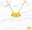 Click here to View - 22Kt Gold CZ Pendant 