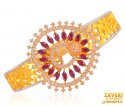 22 Kt Gold Signity Bangle - Click here to buy online - 3,869 only..