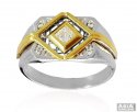 Click here to View - Fancy Two Tone Men Ring 18K  