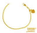 22K Gold Bracelet  - Click here to buy online - 858 only..