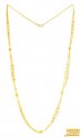 Click here to View - 22K Gold Fancy Long Chain in Layers 
