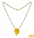 22KT Gold  Antique Mangalsutra  - Click here to buy online - 1,138 only..