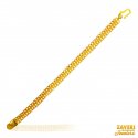 22 Kt Gold Mens Bracelet - Click here to buy online - 2,535 only..