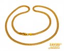 22 Karat Gold Cuban Link Chain  - Click here to buy online - 1,296 only..
