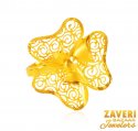 22KT Gold Fancy Ladies Ring - Click here to buy online - 626 only..