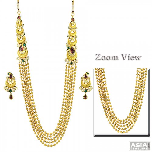 Long kundan jewellery