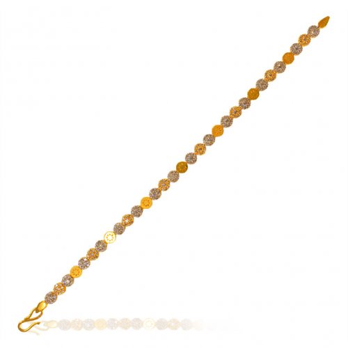 22K Yellow Gold Ladies Bracelet 