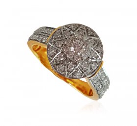 Exclusive Engagement 18K Gold Ring ( Diamond Rings (Ladies) )