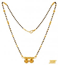 22 Kt Fancy Beads Mangalsutra 