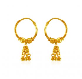 22k Gold Earrings Hoops In Range Us 220 To 350 22 Karat Gold Hoop Earrings