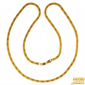 22kt Gold Flat Chain (16 inches)