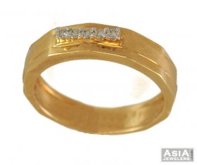 Diamond Mens Ring(18k) ( Diamond Rings (Mens) )