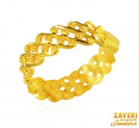 22Kt Gold Ring ( Gold Wedding Bands )