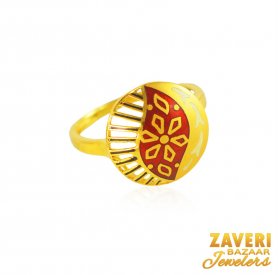 22 Kt Gold Ring  for Ladies