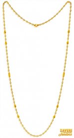 22k Gold Fancy Chains For Ladies