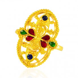 22kt Gold Ring for Ladies
